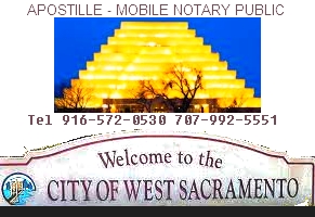 West Sacramento Notary Public, 24 hour mobile Apostille, Spanish translation, Sergio Musetti, italian westsacramentonotary.com