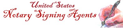 United States Mobile Notary Public Signing Agent